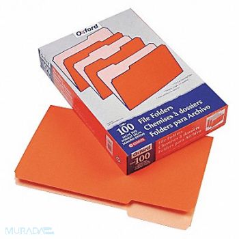 PENDAFLEX Legal File Folders Orange PK100, 23K428