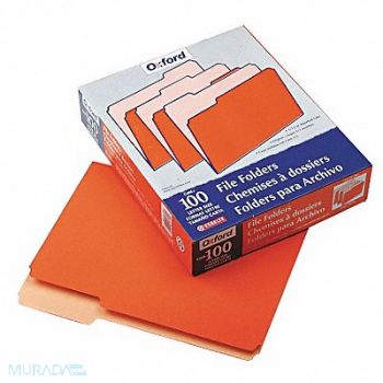 PENDAFLEX Letter File Folders Orange PK100, 23K431