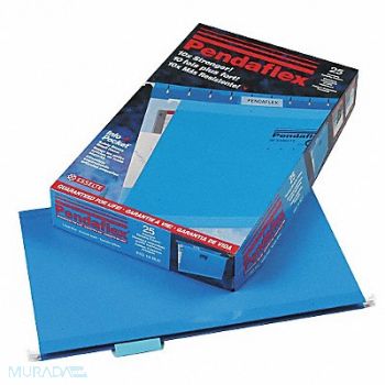 PENDAFLEX Hanging File Folders Blue PK25, 23K450