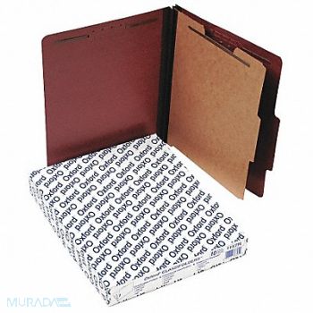 PENDAFLEX Letter File Folders Red PK10, 23K466