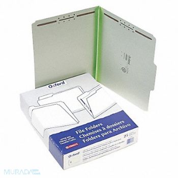 PENDAFLEX Letter File Folders Green PK25, 23K474