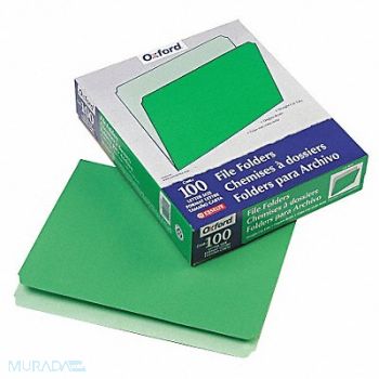 PENDAFLEX Letter File Folders Green PK100, 23K482