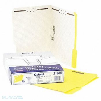 PENDAFLEX Letter File Folders Yellow PK50, 23K498