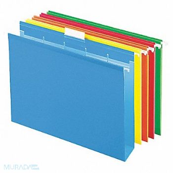 PENDAFLEX Letter File Folders Assorted PK20, 23K504