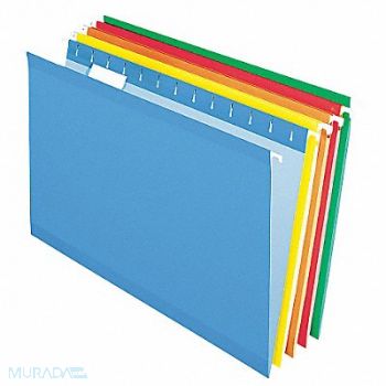 PENDAFLEX Hanging File Folders Assorted PK25, 23K536