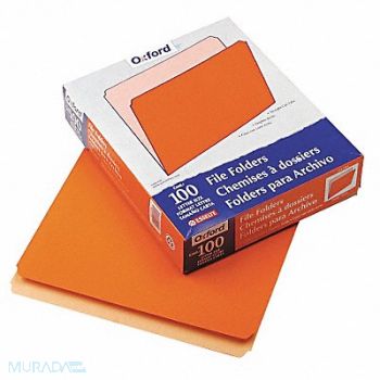 PENDAFLEX Letter File Folders Orange PK100, 23K537