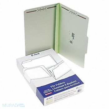 PENDAFLEX Legal File Folders Green PK25, 23K573