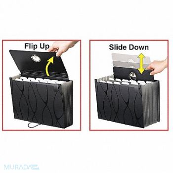 PENDAFLEX Expandable File Wallet 4 Polypropylene, 23K603