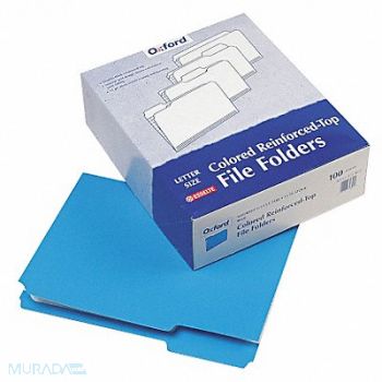 PENDAFLEX Letter File Folders Blue PK100, 23K645