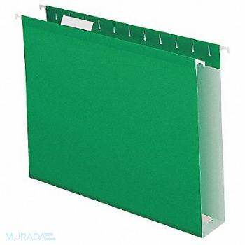 PENDAFLEX Letter File Folders Bright Green PK25, 23K664