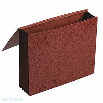 PENDAFLEX Expandable File Wallet 5 1/4 Red Fiber, 23K665