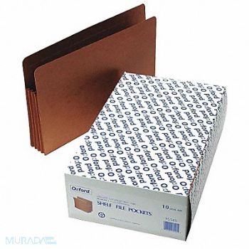 PENDAFLEX Expand File Folder Red Fiber PK10, 23K694