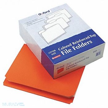 PENDAFLEX Letter File Folders Orange PK100, 23K723