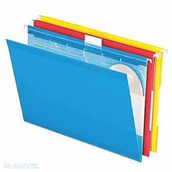 PENDAFLEX Box Hanging File Folders Assorted PK20, 23K725