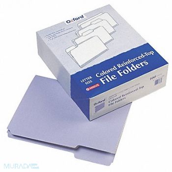 PENDAFLEX Letter File Folders Lavender PK100, 23K767