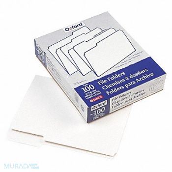 PENDAFLEX Letter File Folders White PK100, 23K774