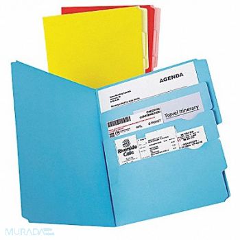 PENDAFLEX Letter File Folders Assorted PK12, 23K830