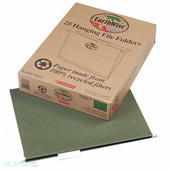 PENDAFLEX Hanging File Folder Std Green PK25, 23K839