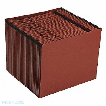 PENDAFLEX Daily Expandable File Red Fiber Fiber, 23K846