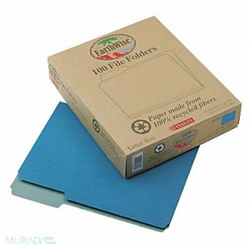 PENDAFLEX Letter File Folders Blue PK100, 23K850