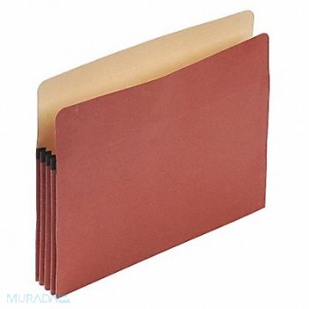 PENDAFLEX Expandable File Folder Red Red Fiber, 23K853