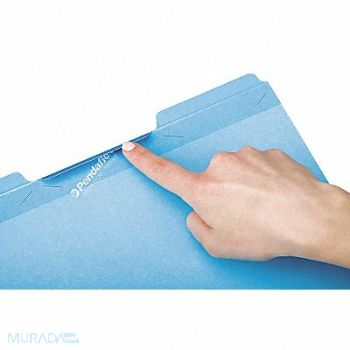 PENDAFLEX Letter File Folders Assorted PK50, 23K877