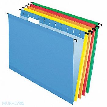 PENDAFLEX Hanging File Folders Assorted PK20, 23K879