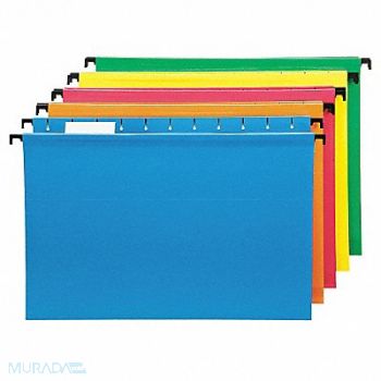 PENDAFLEX Hanging File Folders Assorted PK20, 23K883