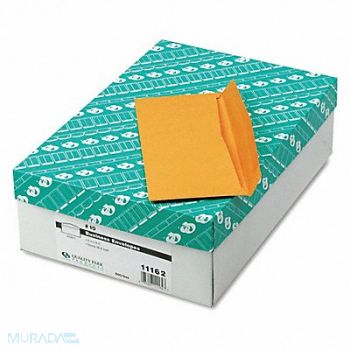 QUALITY PARK Business Envelopes Gummed Flap PK500, 23L006