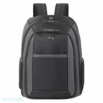 SOLO Laptop Backpack Black Ballistic Poly, 23L310