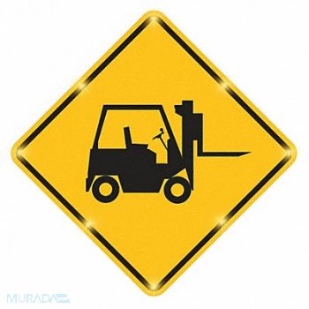 TAPCO LED Sign Forklift Aluminum 30 x 30, 23L591