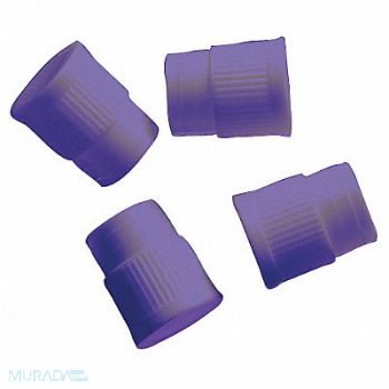 STOCKWELL SCIENTIFIC Thumb Caps Push In LDPE Wide Blue PK1000, 23M513