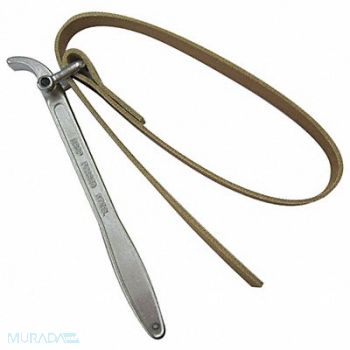 WESTWARD Strap Wrench Steel 11 Hndl 34-5/8 Strp, 23M602