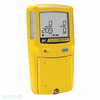 BW TECHNOLOGIES Multi-Gas Detector O2/LEL/CO NA Yellow, 23M776