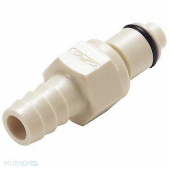COLDER Coupler Polypropylene Natural Push In, 23MH64