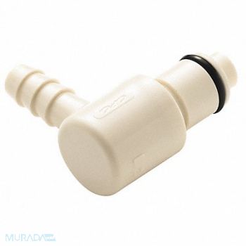 COLDER Coupler Polypropylene Natural Push In, 23MH49