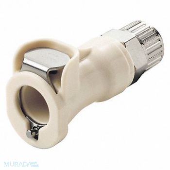 COLDER Coupler Polypropylene Natural Push In, 23MH56
