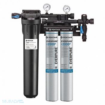 PENTAIR/EVERPURE Water Filter System 0.5 micron 25 1/2 H, 23MU10