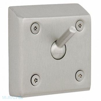 BRADLEY Ligature-Resistant Hook SS Satin 4 in W, 23MU46