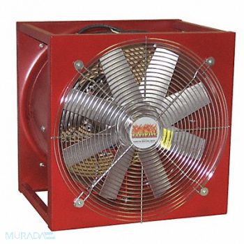DELHI ExpPrf Pr Utly Fan 20In Bl Ng Prss 230 V, 23N608