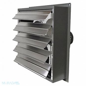 CANARM ShtMt Hzd ExhFn 24In Bl Alum 115 V, 23N615