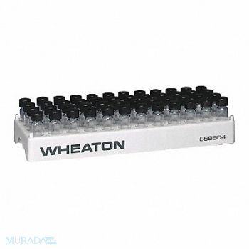 WHEATON Vial Rack Holds 48 PK5, 23NF40