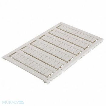 SCHNEIDER ELECTRIC Blank Marking Card Nylon 72 White, 23NY22