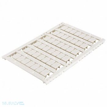 SCHNEIDER ELECTRIC Blank Marking Card Nylon 42 White, 23NY24