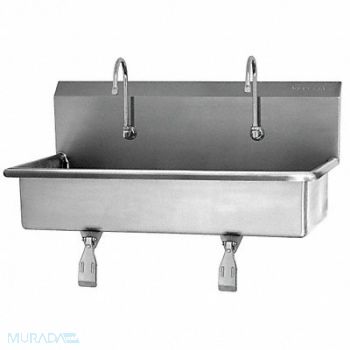 SANI-LAV SaniLav Wash Sta Rect 37inx16-1/2inx8in, 23PH41