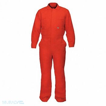 CHICAGO PROTECTIVE APPAREL H5435 Flame-Resistant Coverall Orange 3XL, 23TN49