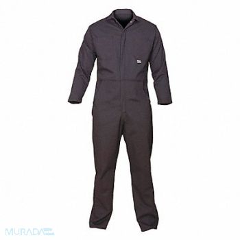 CHICAGO PROTECTIVE APPAREL H5436 Flame-Resistant Coverall Navy Blue XL, 23TN55