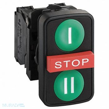 SCHNEIDER ELECTRIC Non-Illum Multi Push Contact 3 2NO/1NC, 23V764