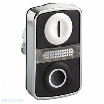 SCHNEIDER ELECTRIC Multi-Head Push Button Illum 22mm Metal, 23V772