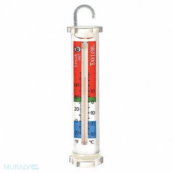 TAYLOR Food Srv Thermometer -20 to 60 Analog, 23WF60